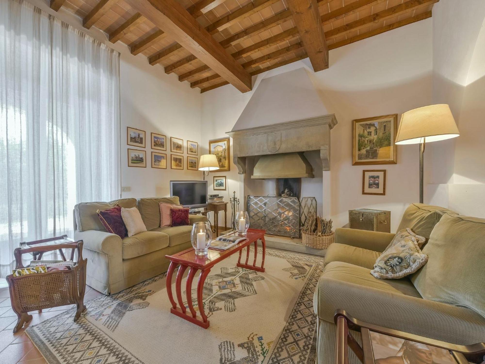 Restful Holiday Home In Reggello With Swimming Pool Екстер'єр фото